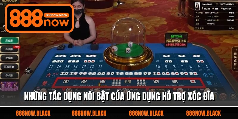 Những tác dụng nổi bật của ứng dụng hỗ trợ xóc đĩa